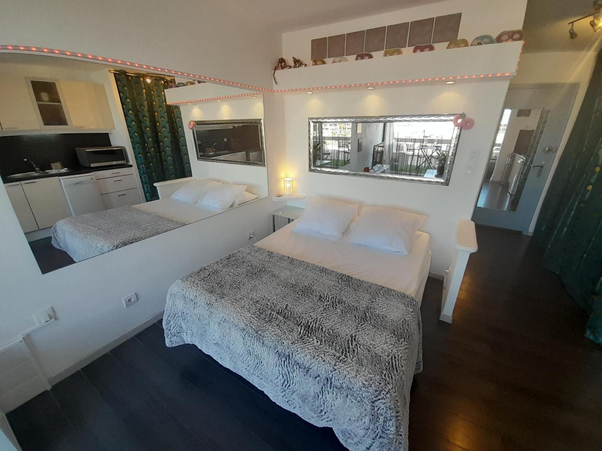 Studio Village Naturiste Resille Agde Bagian luar foto
